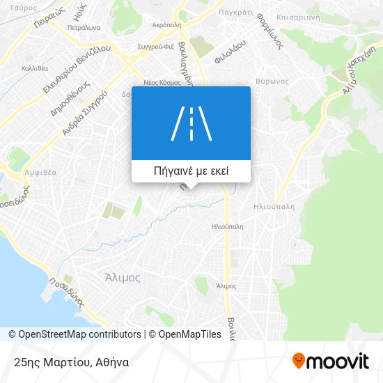 25ης Μαρτίου χάρτης