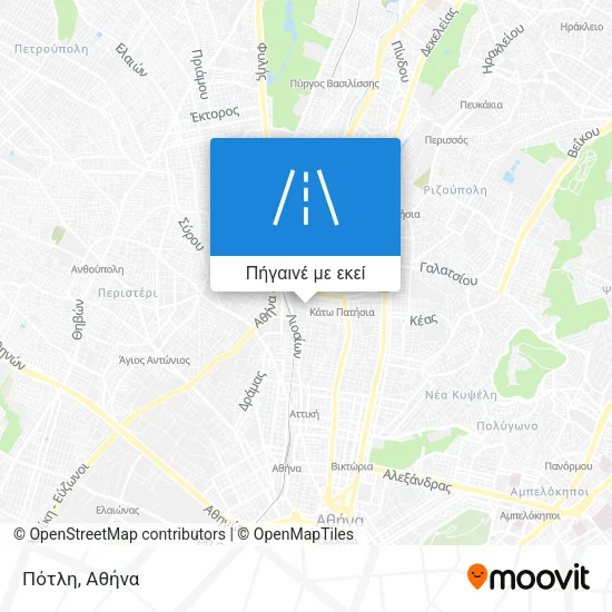Πότλη χάρτης