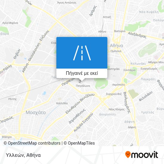 Υλλεών χάρτης