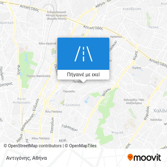 Αντιγόνης χάρτης