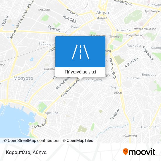 Καραμπλιά χάρτης
