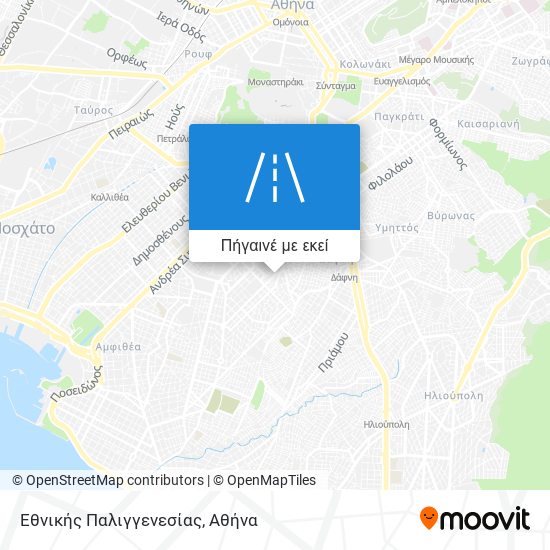 Εθνικής Παλιγγενεσίας χάρτης