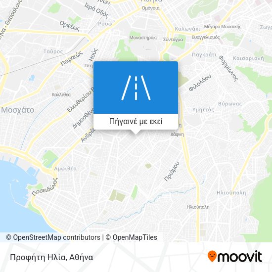Προφήτη Ηλία χάρτης