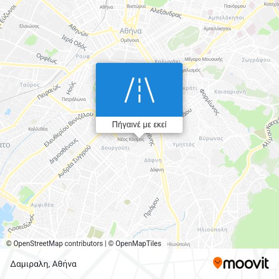 Δαμιραλη χάρτης