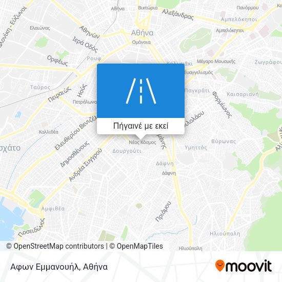 Αφων Εμμανουήλ χάρτης