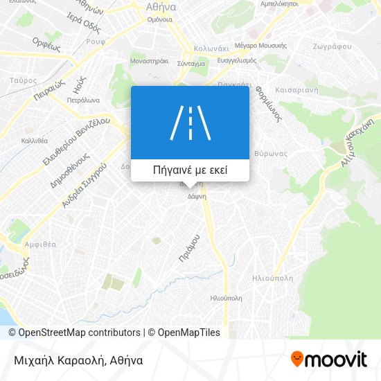 Μιχαήλ Καραολή χάρτης