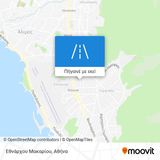 Εθνάρχου Μακαρίου χάρτης