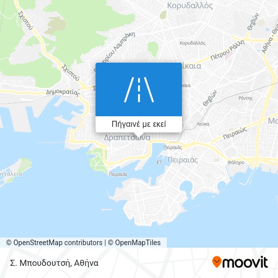 Σ. Μπουδουτσή χάρτης