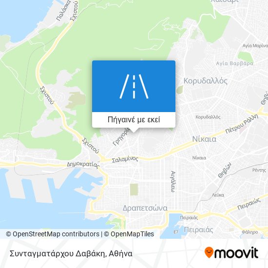 Συνταγματάρχου Δαβάκη χάρτης