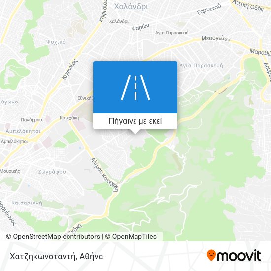 Χατζηκωνσταντή χάρτης