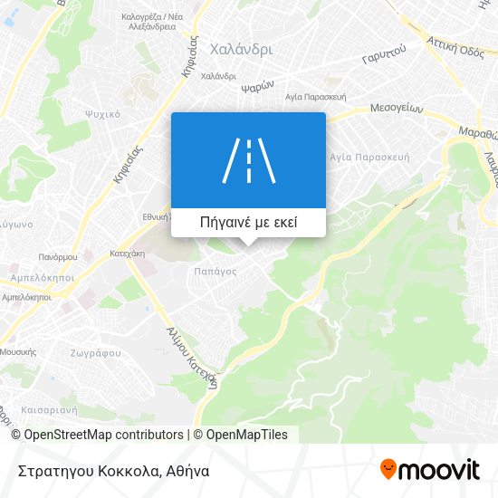 Στρατηγου Κοκκολα χάρτης