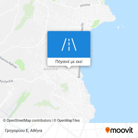 Γρηγορίου Ε χάρτης