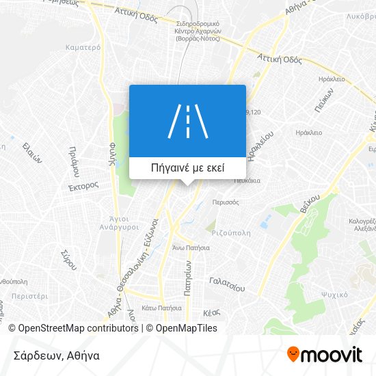 Σάρδεων χάρτης