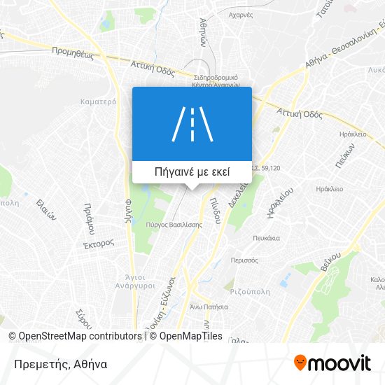 Πρεμετής χάρτης