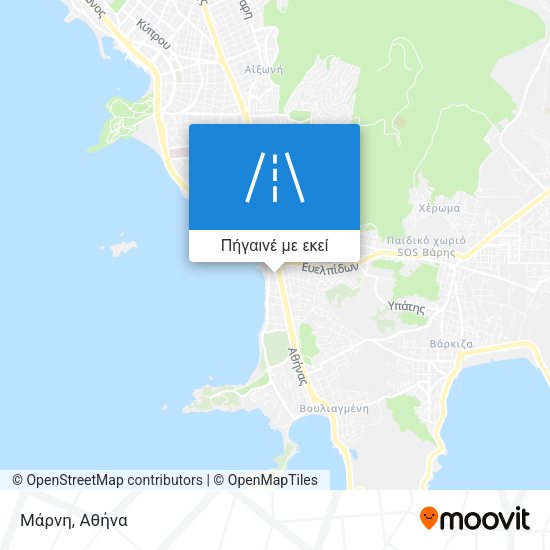 Μάρνη χάρτης