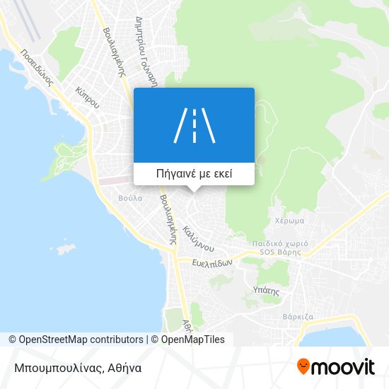 Μπουμπουλίνας χάρτης