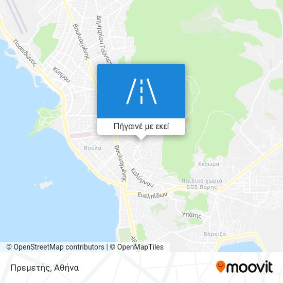Πρεμετής χάρτης