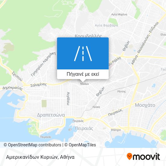 Αμερικανίδων Κυριών χάρτης