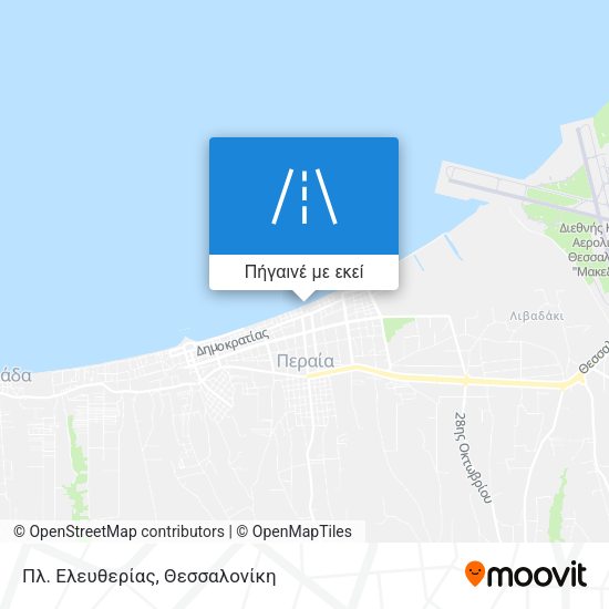 Πλ. Ελευθερίας χάρτης
