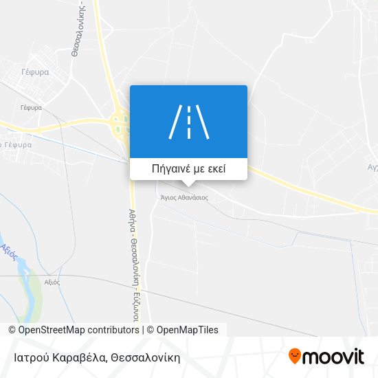 Ιατρού Καραβέλα χάρτης