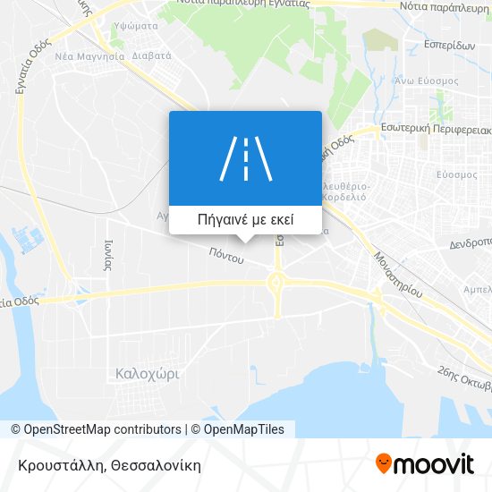 Κρουστάλλη χάρτης