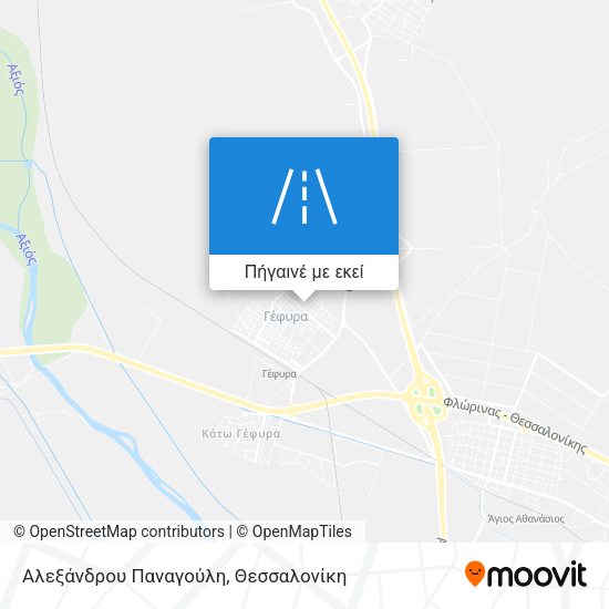 Αλεξάνδρου Παναγούλη χάρτης