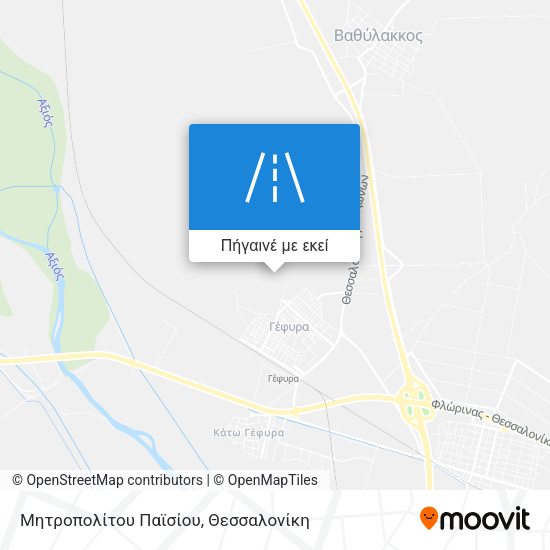 Μητροπολίτου Παϊσίου χάρτης