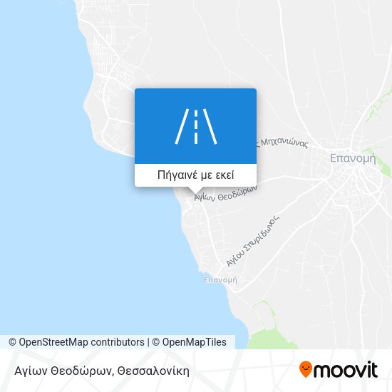 Αγίων Θεοδώρων χάρτης