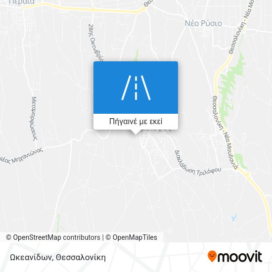 Ωκεανίδων χάρτης