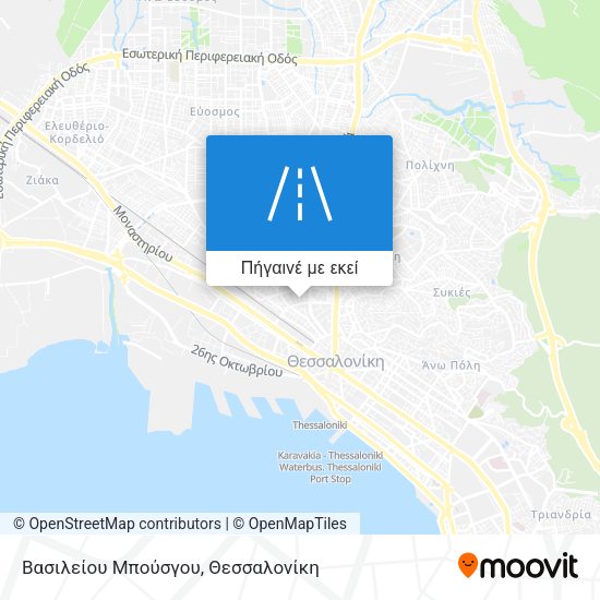 Βασιλείου Μπούσγου χάρτης