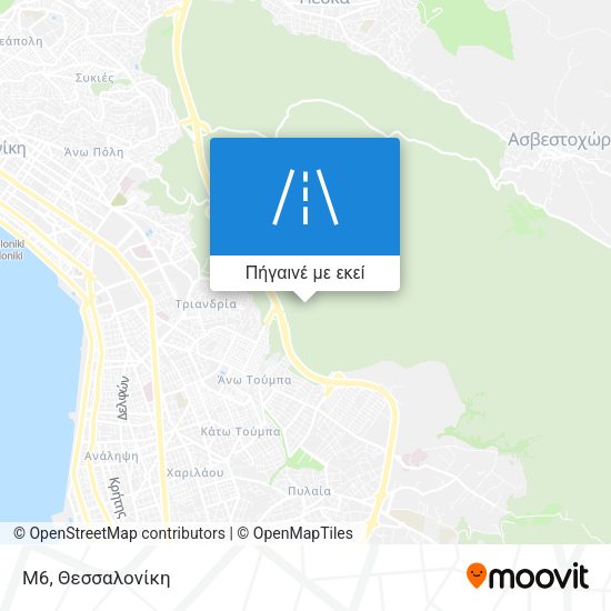 M6 χάρτης
