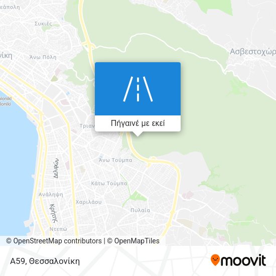 Α59 χάρτης