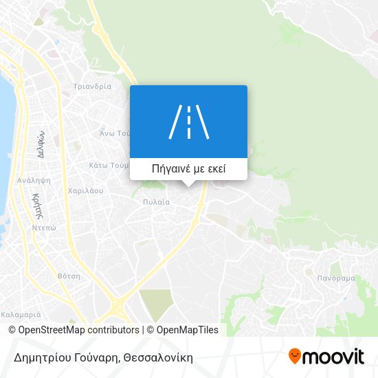 Δημητρίου Γούναρη χάρτης