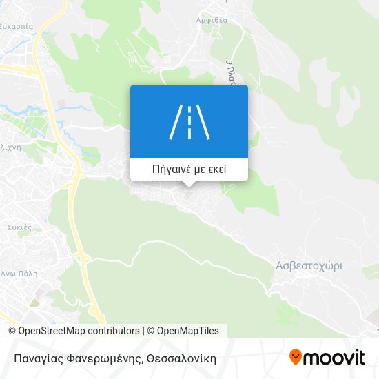 Παναγίας Φανερωμένης χάρτης