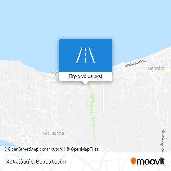 Χαλκιδικής χάρτης