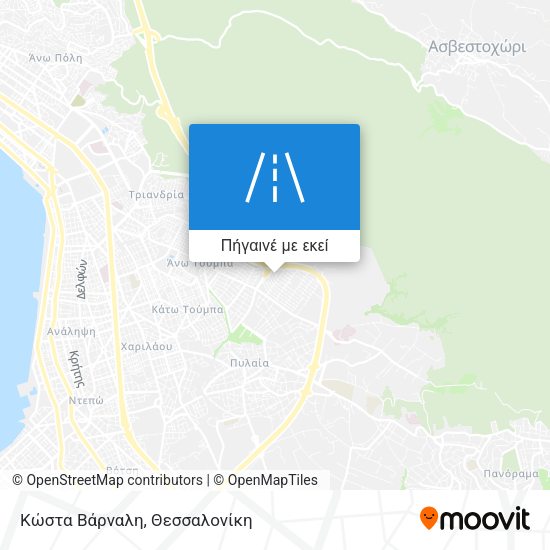 Κώστα Βάρναλη χάρτης