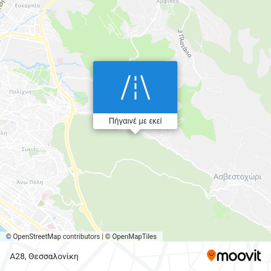 Α28 χάρτης