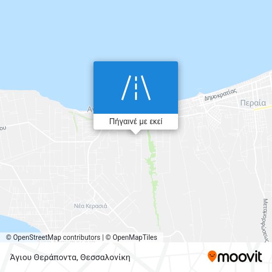 Άγιου Θεράποντα χάρτης