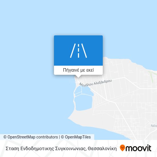 Σταση Ενδοδημοτικης Συγκοινωνιας χάρτης