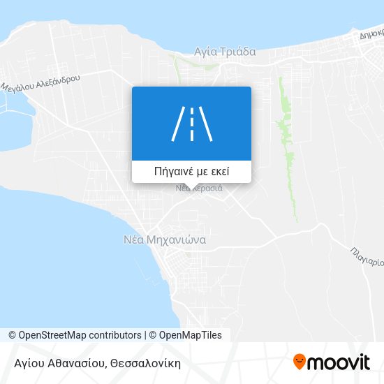 Αγίου Αθανασίου χάρτης
