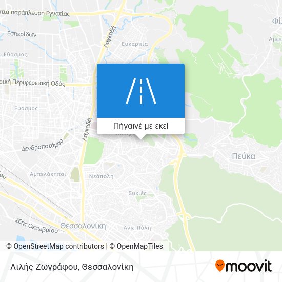 Λιλής Ζωγράφου χάρτης