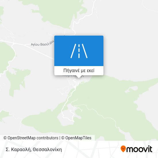 Σ. Καραολή χάρτης