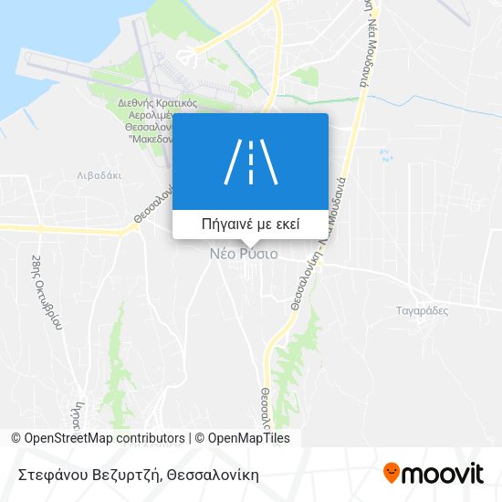Στεφάνου Βεζυρτζή χάρτης