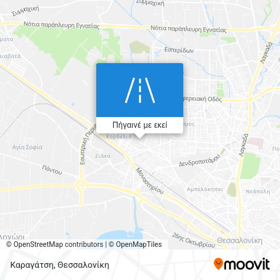 Καραγάτση χάρτης