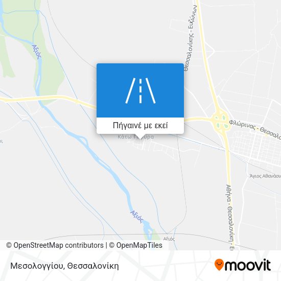 Μεσολογγίου χάρτης