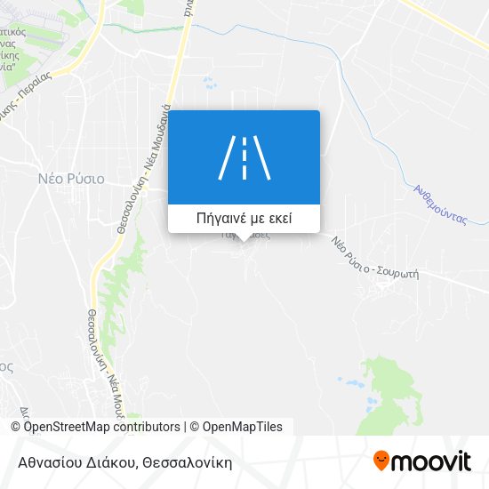 Αθνασίου Διάκου χάρτης