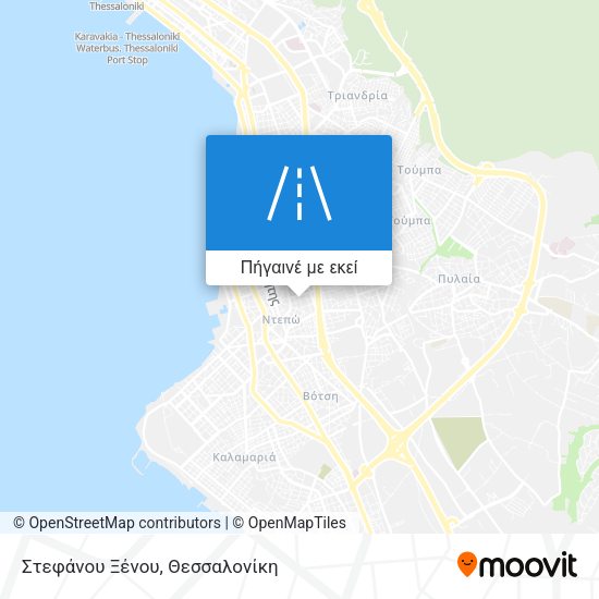 Στεφάνου Ξένου χάρτης