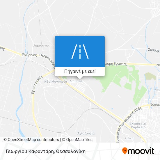 Γεωργίου Καφαντάρη χάρτης