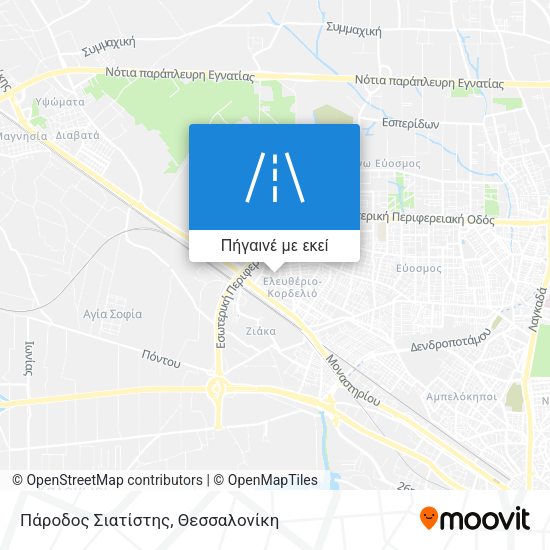 Πάροδος Σιατίστης χάρτης