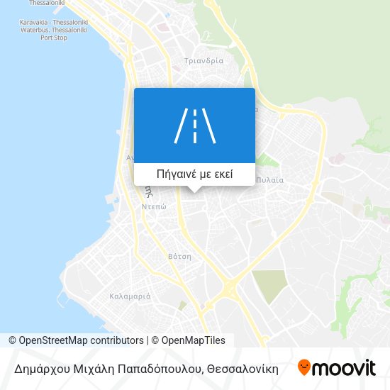 Δημάρχου Μιχάλη Παπαδόπουλου χάρτης